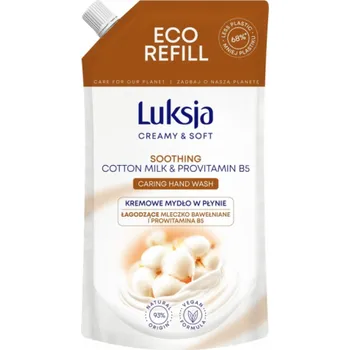 Masážní přístroj Tekuté mýdlo LUKSJA COTTON MILK & B5, doplněk, 400 ml