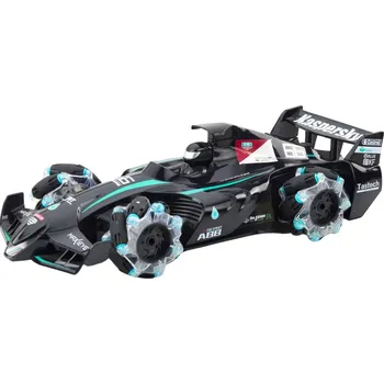 RC model auta LEAN Toys 22679 Závodní auto RC s efektem dýmu 2.4G, černé