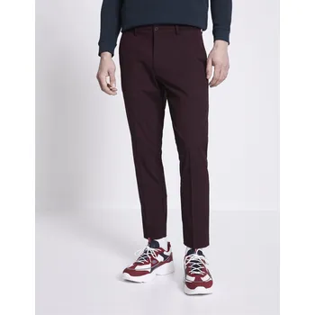 Pánská móda Celio Kalhoty Norbert2 1062746 Vínová L