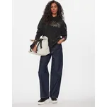 Tommy Jeans Mikina Luxe Varsity DW0DW16410 Černá Relaxed Fit XS