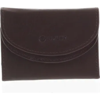 Peněženka Malá kožená peněženka Enrique, hnědá