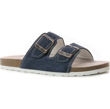 Pánské pantofle Best feet BY-113-17 modré, pánské pantofle vel.42