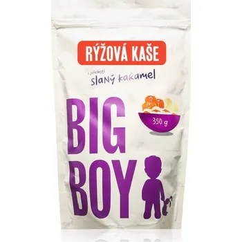 Fitness strava Big Boy Sweet and Salty rýžová kaše 350 g slaný karamel