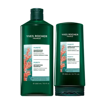 Kosmetická sada Sada detoxikační péče o vlasy Soin Végétal Capillaire od Yves Rocher