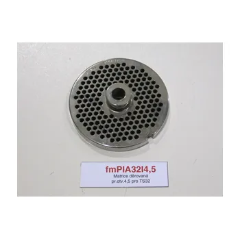 Kuchyňský mlýnek Matrice Děrovaná pr.otv.4,5 pro TS 32