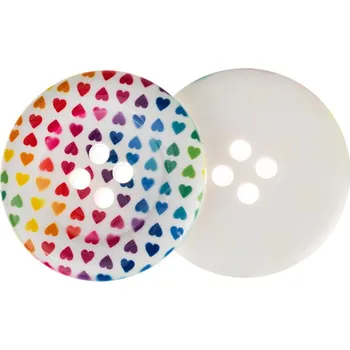 Knoflík - sada 2 ks Fialová,Červená,Modrá,Žlutá,Zelená 336331B průměr 50 mm