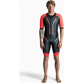 Neoprenové oblečení NABAIJI Unisex neoprenová kombinéza na swimrun 4/2 mm 38 ČERNÁ