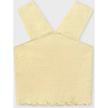 Dívčí svetr Dětský top Mayoral 6018.8G.Junior.PPY2 žlutá 10X, vel. 157