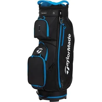 Golfový bag TaylorMade Pro Cart bag černo-modrý + Dárková krabička týček
