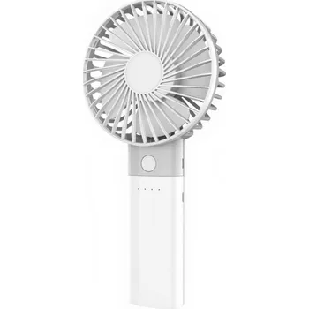 Domácí ventilátor Nabíjecí ventilátor s powerbankou 4000 mAh/3,7V microUSB