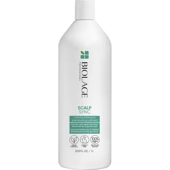 Šampon Biolage ScalpSync Calming Shampoo zklidňující šampon pro citlivou pokožku hlavy 1 l, prasklá láhev
