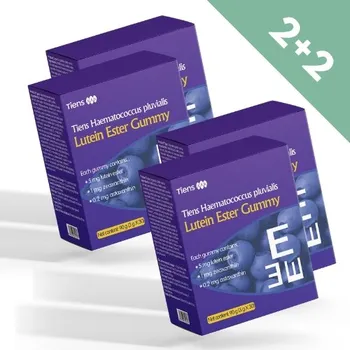 Speciální výživa Tiens Lutein Ester Gummies 4 x 90 g (3 g x 30)