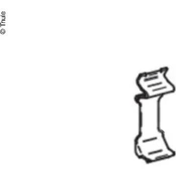 Příslušenství ke střešnímu nosiči Thule Poloha pružinového ramene 2ks
