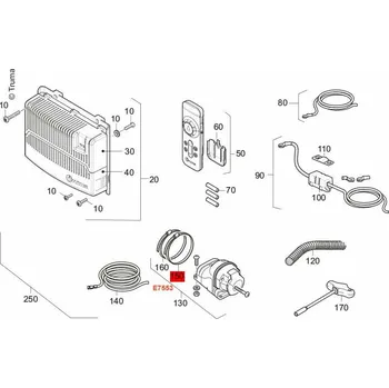 hadicová spona Truma Hadicová spona 90-110
