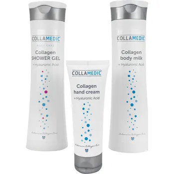 Kosmetika COLLAMEDIC Sada - Sprchový gel | tělové mléko | krém na ruce (Firemní dárek pro zaměstnance)