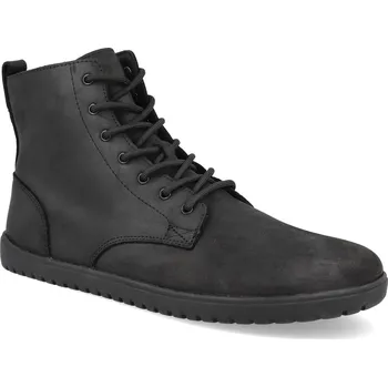 Dámské tenisky Barefoot pánské kotníkové boty Xero shoes - Denver II Leather Black černé Velikost: 42.5