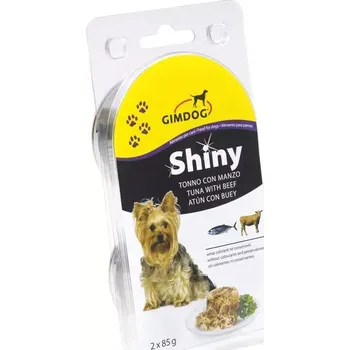 Pro psa Gimborn ShinyDog tuňák a hovězí 2x85g