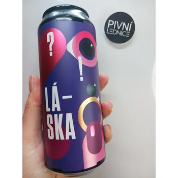 Pivo Sibeeria Láska 14°/6,4% 0,5l