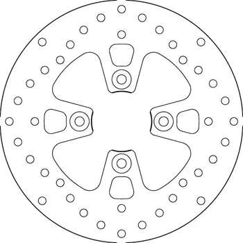 Brzdový kotouč Brembo Serie Oro brzdový kotouč 68B407G7