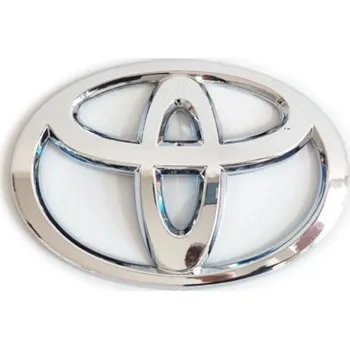 Znak automobilu Toyota znak - emblem chrom 140x96mm