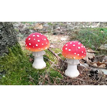 Zahradní dekorace Prodex Import Muchomůrka červená malá