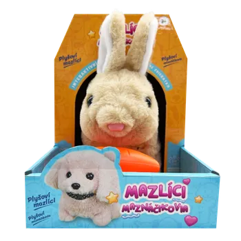 plyšák Alltoys Mazlíci - králíček Ušáček