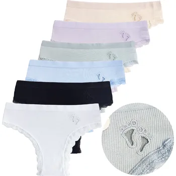 Dámské spodní prádlo FANNIFEN Dámská bikiny CZ8075- 3 ks v balení Barva: Mix, Velikost: XL