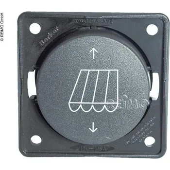 Elektrická zásuvka Berker Ovladač markýzy Integro Antracit