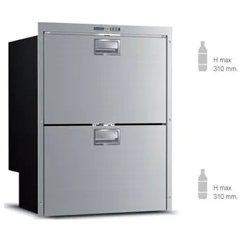 Lednice Vitrifrigo Dvojitá chladicí zásuvka DW 180 RFX - 144l