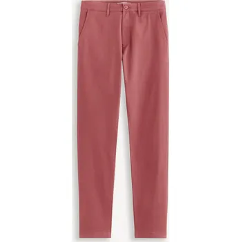 Pánská móda Celio Kalhoty chino slim Tocharles 1139899 Vínová 40/34