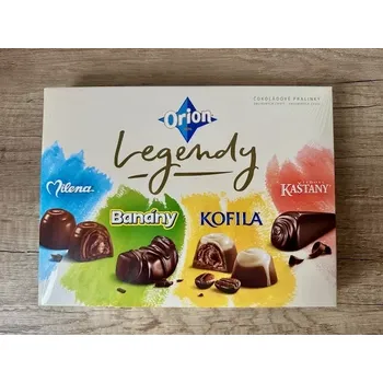Bonboniéra Bonboniéra Orion - Legendy čokoládové pralinky oblíbených chutí 144g