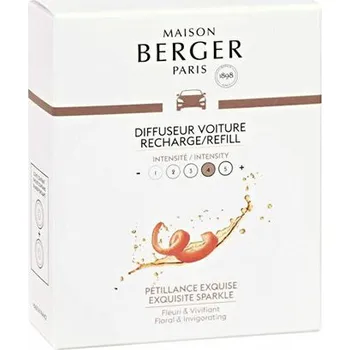 Auto-moto Maison Berger Paris Exqusite Sparkle Car Diffuser Recharge/Refill ( Intenzivní třpyt ) - Náhradní náplň do difuzéru do auta