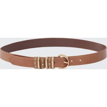 Opasek Dámský opasek PINKO BELT PASSANTI H3.LOW 106426A2QKL17L hnědý Velikost: S