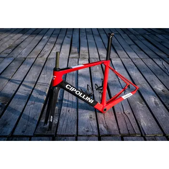 rám kola Rámová sada CIPOLLINI MCM Red/Carbon/White Shiny M / L