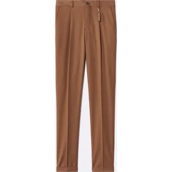 Pánská móda Celio Kalhoty Nomike 1061202 Hnědá 44