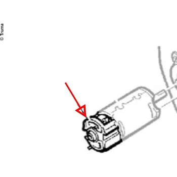 Příslušenství ke karavanu Truma Kartáčový posuvník červený/černý