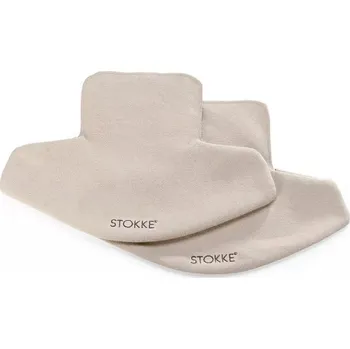 Dětské zboží Śliniaczek do nosidełka STOKKE MYCARRIER BIB beige - OUTLET