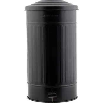 Truhla Odpadkový koš GARBAGE matný černý - House Doctor