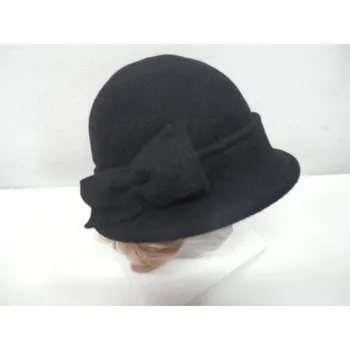 Klobouk Dámský zimní klobouk černý (M12)