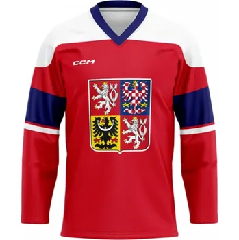 Pánská vesta Reprezentační dres CCM ZOH čevený bez reklam, Senior, červená, S CCM