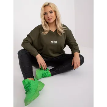 Dámská tunika Tunika RV TU 7278.81P khaki jedna velikost