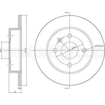 Brzdový kotouč TARCZA HAM.