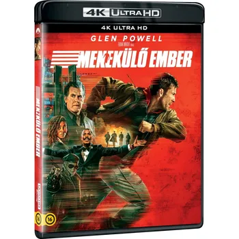 Blu-ray film Běžící muž (2025) - 4K Ultra HD Blu-ray (maďarský obal)