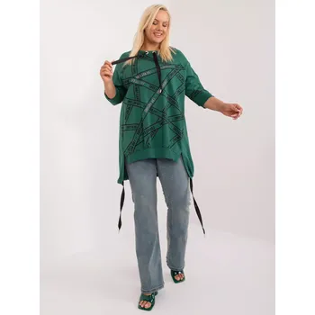 Dámská tunika Tunika RV TU 7598.94 tmavě zelená jedna velikost