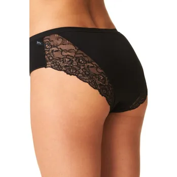 Dámské spodní prádlo DÁMSKÉ KALHOTKY LPC 002 kaštanové XXL