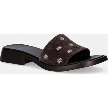 Dámské pantofle Semišové pantofle Camper Dana K201740.013 hnědá 88X, EUR 39