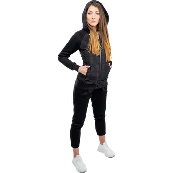 Dámská tepláková souprava GLANO - černá Glano černá | šedá 2271657