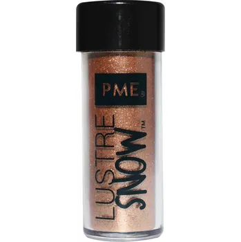 Potravinářské barvivo PME Lustre Snow, růžovo-zlatý lesk