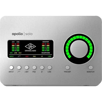 Universal Audio Apollo Solo Heritage Edition Thunderbolt zvuková karta (Jako nové)