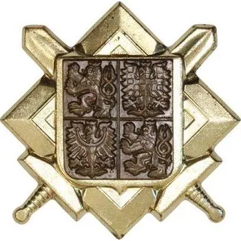 Odznak AČR čepicový velký - ZLATÝ